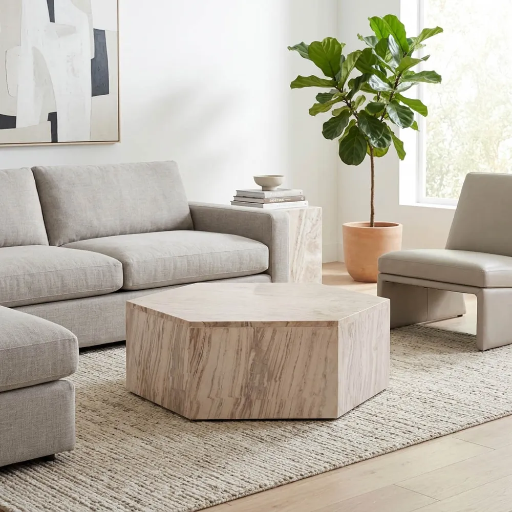 SPARROW TAN COFFEE TABLE 14 (IN)