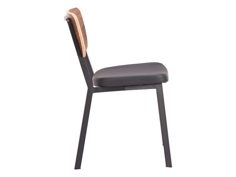 Ardenne Dining Chair Black & Brown 3