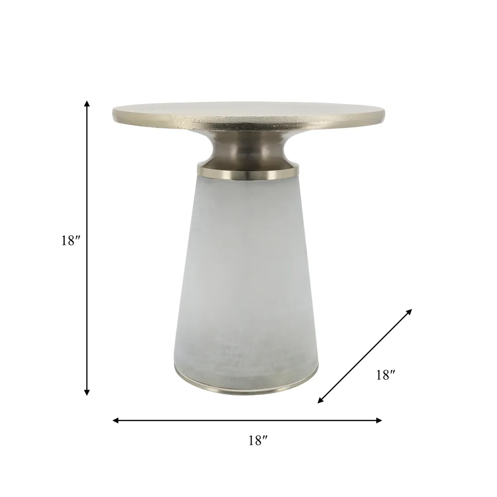 ROWANBURN CLEAR TABLE 18 (IN)