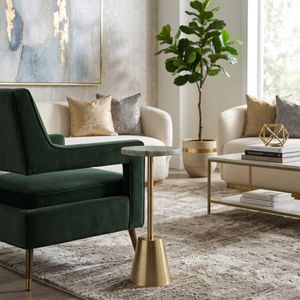FENTONFORD GREEN ACCENT TABLE 25 (IN) 9