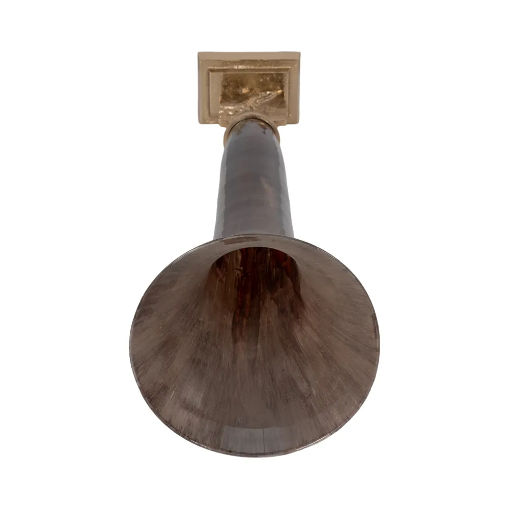 ATLASMILL BRONZE GLASS VASE 26 (IN)