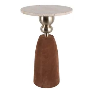 CAXTONWIND WHITE TABLE 23 (IN) 1