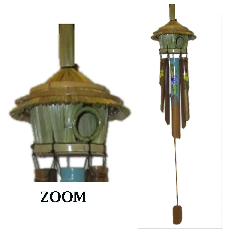 36" BHOUSE CHIME WITH SPRING DESIGN