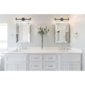 Williamson 24'' Wide 3-Light Vanity Light - Black 5