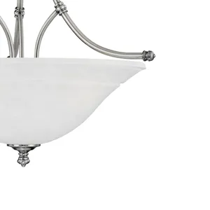 Harmony 21'' Wide 3-Light Pendant - Satin Pewter 4