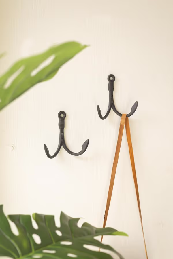 Cast Iron Fishing Hook Hanger