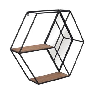 HATCHERFIELD BLACK WALL SHELF 20 (IN) 3