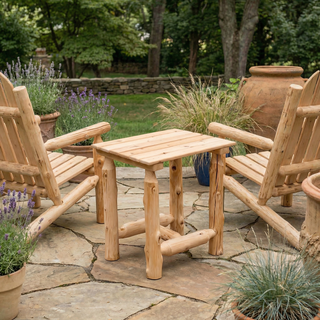Voyageur Outdoor End Table - Unassembled - Unfinished