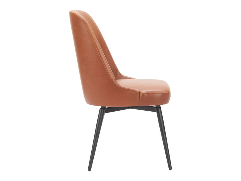 Keppel Swivel Dining Chair Brown 3