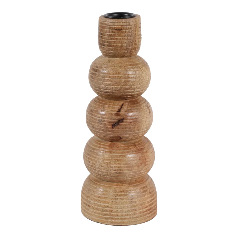 DALEYWIND BROWN CANDLE HOLDER 8 (IN)