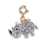 GLITTER KEYCHAIN - RHINO 1
