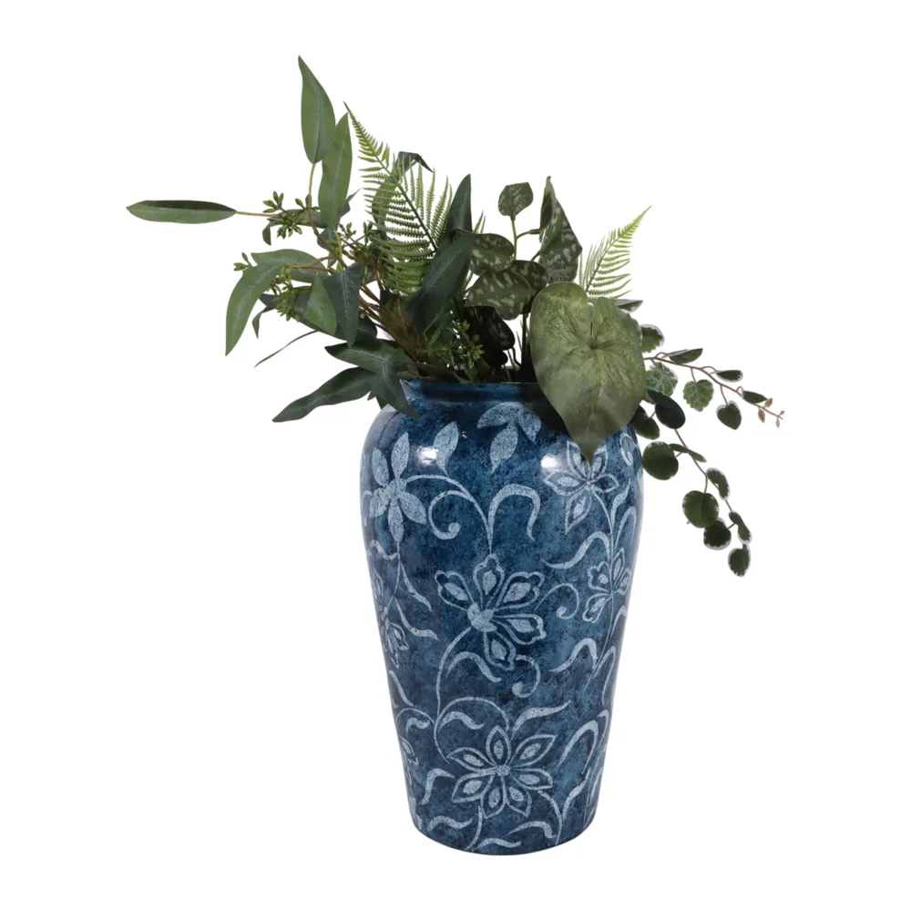 NOLANFORD BLUE VASE 17 (IN)