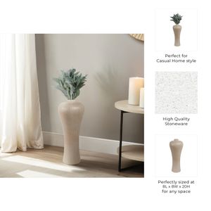 GREYSONGROVE IVORY VASE 20 (IN) 10