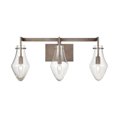 Culmination 26″ Wide 3-Light Vanity Light - Weathered Zinc