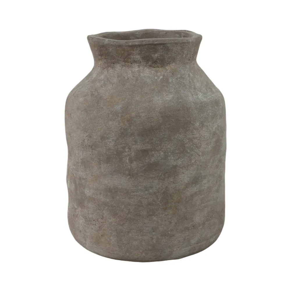 CHILTONLAKE GRAY VASE 16 (IN)