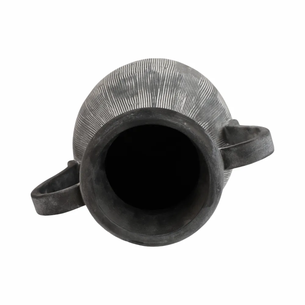 ALTONMILL BLACK VASE 15 (IN)