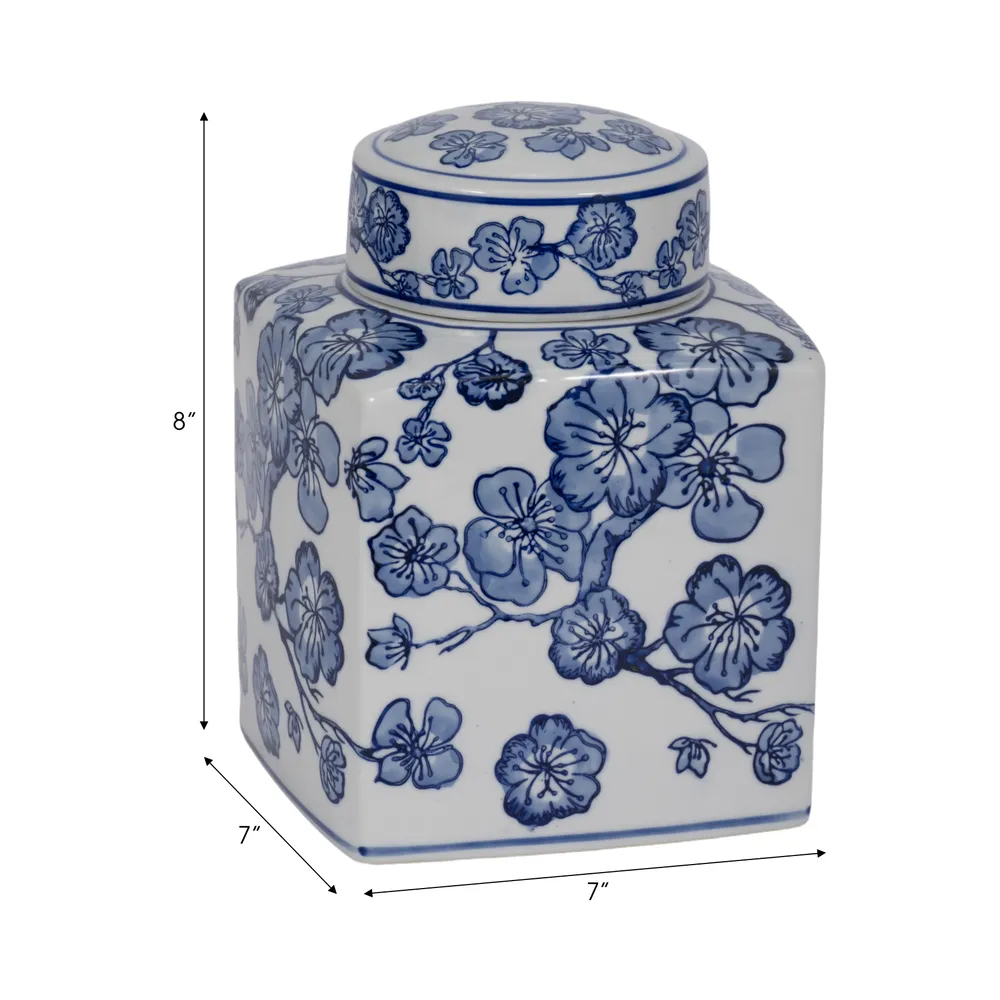 HERMONWICK WHITE CHINOISERIE 9 (IN)