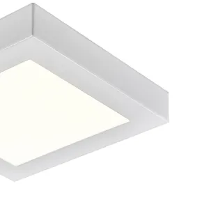 Titan 6'' Wide Integrated LED Down Light - Square White 4
