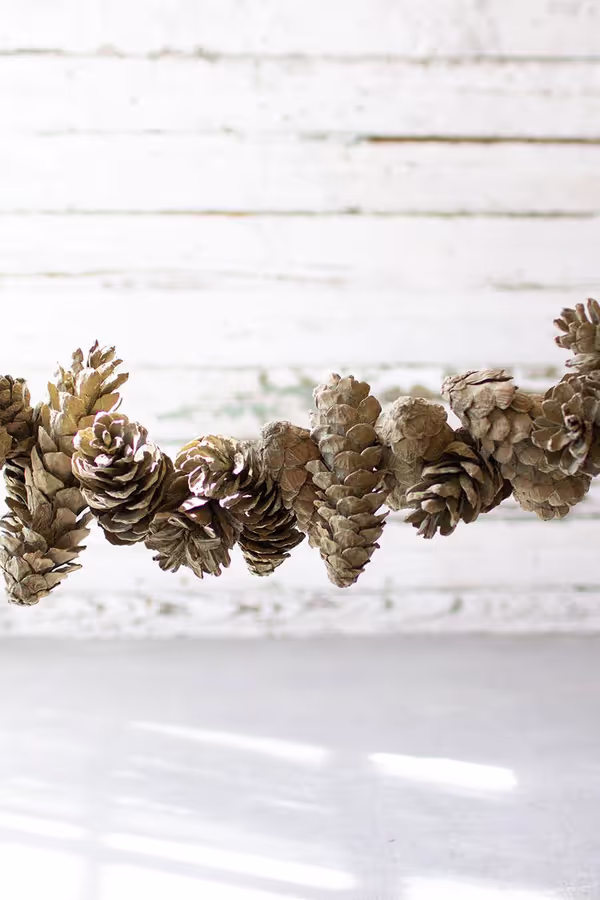 Sage Pinecone Garland