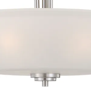 Pittman 18'' Wide 3-Light Pendant - Brushed Nickel 2
