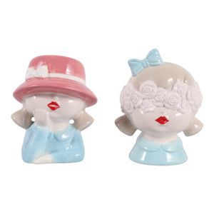 ARNETTBROOK SET OF 2 BLUE DECOR 6 (IN) 1