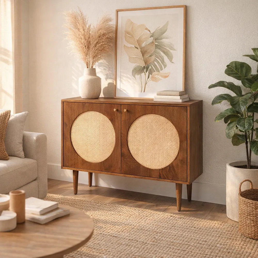 CADENVALE BROWN CABINET 28 (IN)
