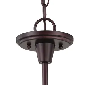 Pittman 15'' Wide 2-Light Semi Flush Mount - Sienna Bronze 3