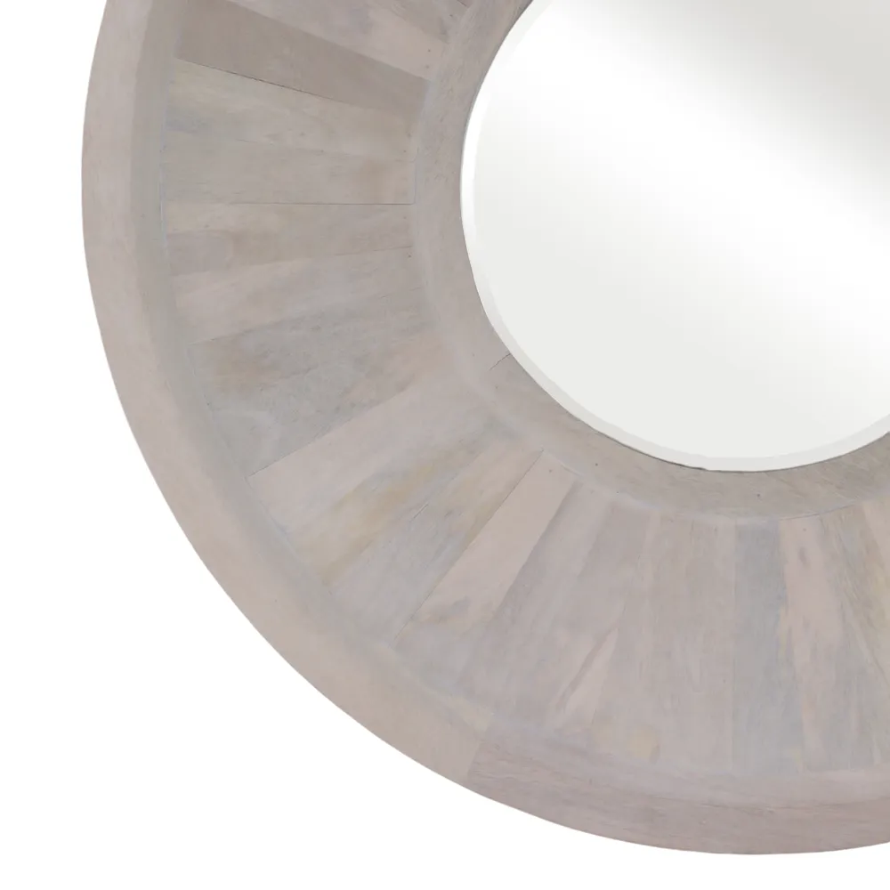BONDSIDE IVORY MIRROR 36 (IN)