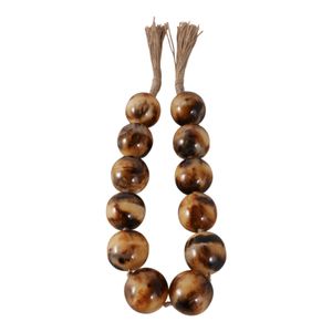 PALMERHAVEN BROWN BEAD 2 (IN) 6