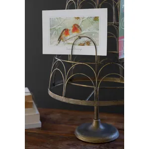 Metal Christmas Tree Card Holder 4