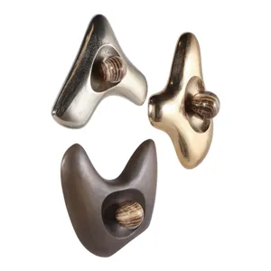 ALCOTT SET OF 3 SILVER WALL SCULPTURES 4 (IN) 3