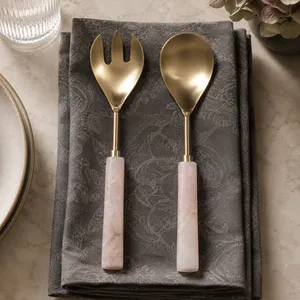 FRAZERGATE SET OF 2 GOLD SERVEWARE 1 (IN) 2