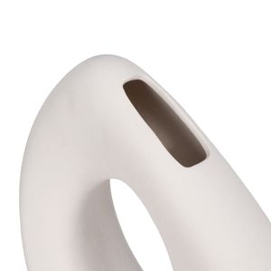 ARMONLAND WHITE VASE 11 (IN) 6