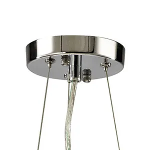 Crystal Ring 28'' Wide 10-Light Chandelier - Polished Chrome 3