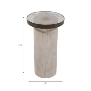 JUNEWIND BROWN TABLE 22 (IN) 8