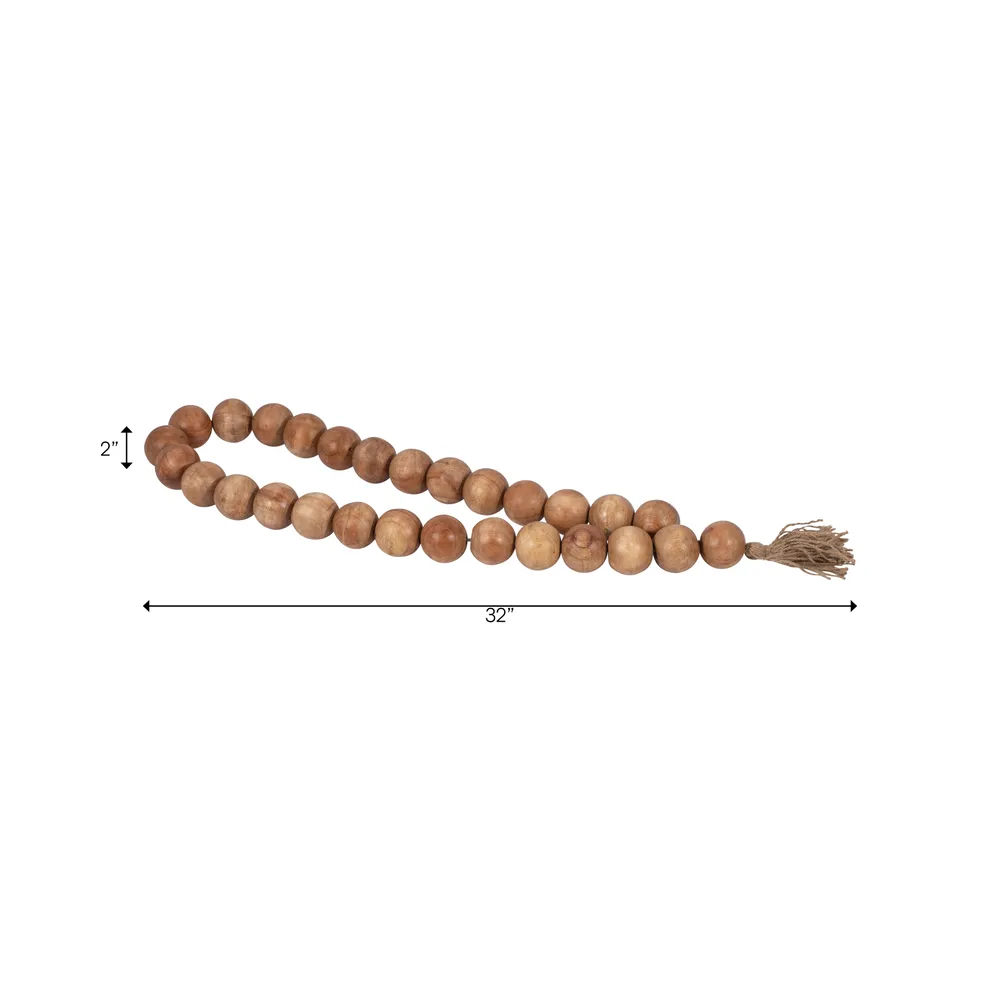 FORDHAMLEY BROWN BEAD 2 (IN)