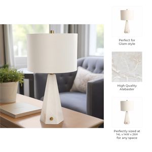 DENNINGSHAW WHITE LAMP 26 (IN) 9