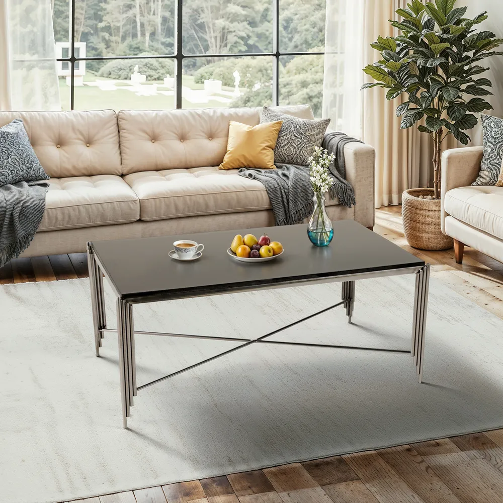 EDGEPORT GOLD COFFEE TABLE 19 (IN)