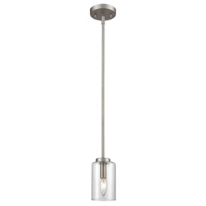 West End 4.75'' Wide 1-Light Mini Pendant - Brushed Nickel 1
