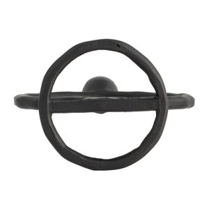 EDMONDMORE BLACK CANDLE HOLDER 8 (IN) 8