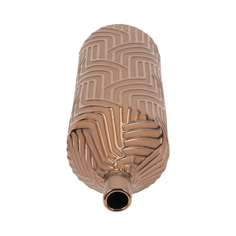 EATONPARK BROWN VASE 22 (IN)