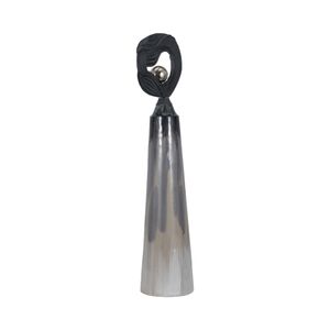 BRAESIDE SILVER GLASS VASE 42 (IN) 3