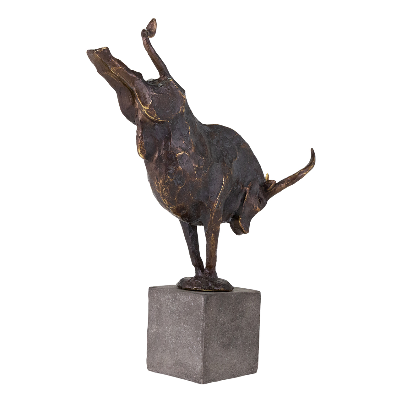 Dillinger Bull Sculpture 5