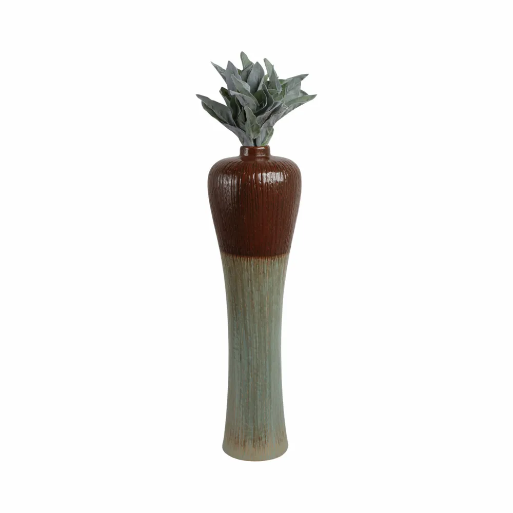 GAVINLAKE BROWN VASE 31 (IN)