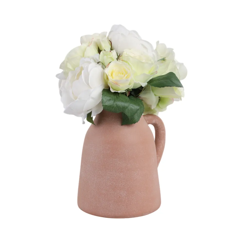 SHERMANCLIFF BROWN VASE 9 (IN)