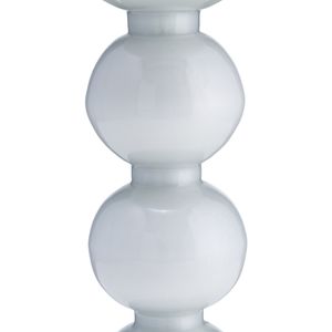 BECKETTOAK CLEAR CANDLE HOLDER 15 (IN) 4