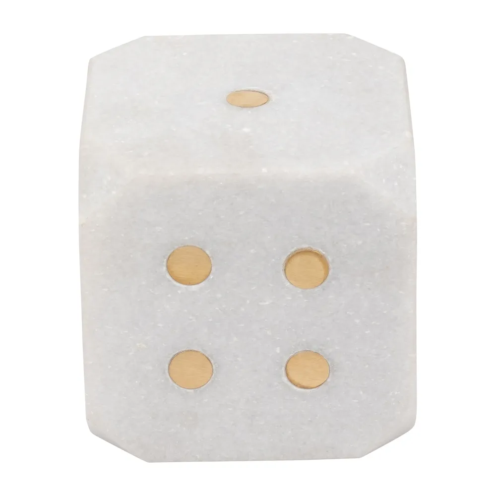 CALHOLM WHITE DECOR 4 (IN)