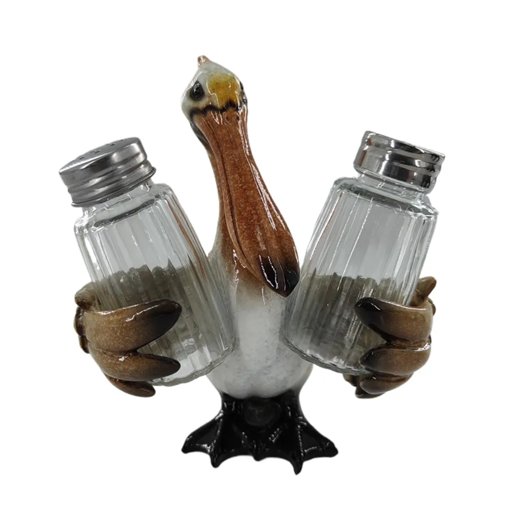 6-1/4" PELICAN SALT & PEPPER SET