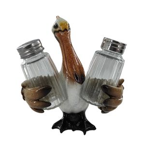 6-1/4" PELICAN SALT & PEPPER SET 1