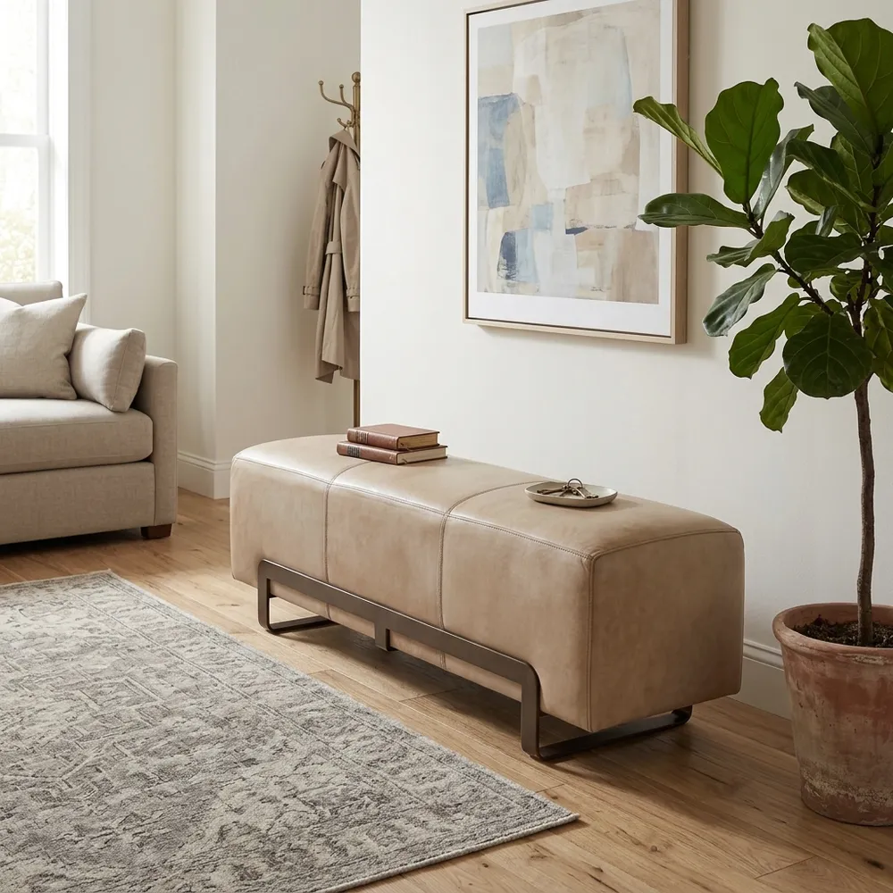 HASTINGSWAY WHITE BENCH 21 (IN)